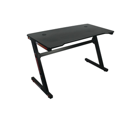 GAMING Γραφείο 120x60cm τ.Carbon Μέταλλο Βαφή Μαύρο