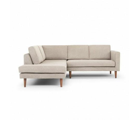 ΚΑΝΑΠΕΣ ΓΩΝΙΑ ENTERSON 280X220X90 ΓΚΡΙ