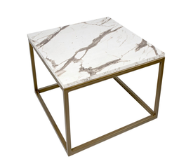 Envy S Βοηθητικό Τραπεζάκι Σαλονιού Ελληνικής Κατασκευής AFS 40x40xH45cm