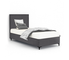 FRAME ΚΡΕΒΑΤΙ ΜΕ ΑΠΟΘΗΚ. ΧΩΡΟ (ΓΙΑ ΣΤΡΩΜΑ 90x200cm) ΓΚΡΙ 26-881 208x97x121