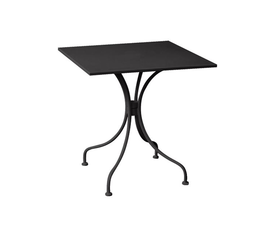 PARK Τραπέζι Μέταλλο Βαφή Μαύρο