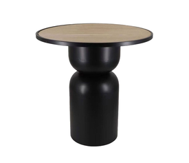 UP : DOWN 65 COFFEE TABLE ΜΑΥΡΟ ΦΥΣΙΚΟ 65x65x65