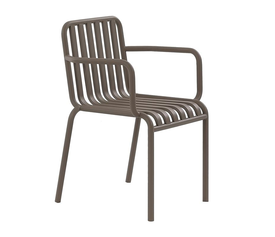 MODIAL Πολυθρόνα Μέταλλο Βαφή Cappuccino