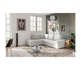 EDDI ΚΑΝΑΠΕΣ ΚΡΕΒΑΤΙ ΓΩΝΙΑ ΑΡΙΣΤΕΡΗ CREAM 248x213x90