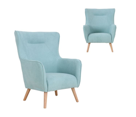 DALIA Πολυθρόνα - Μπερζέρα Ύφασμα Βεραμάν