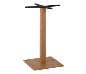 PRATO Βάση Τραπεζιού Μέταλλο Απόχρωση Ξύλο Φυσικό (11,85kg)