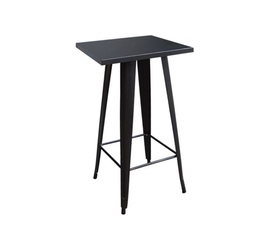 RELIX Τραπέζι Bar-Pro, Μέταλλο Βαφή Μαύρο