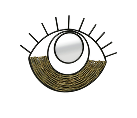 MATI ΚΑΘΡΕΠΤΗΣ ΤΟΙΧΟΥ ΦΥΣΙΚΟ ΜΑΥΡΟ 48x2x36