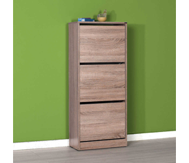 ΠΑΠΟΥΤΣΟΘΗΚΗ (COMPACT)Υλικό. Μοριοσανίδα με επένδυση μελαμίνης M.51*Π.26*Υ.1.19ΕΚ. LATTE