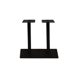 PRATO Βάση Τραπεζιού Μακρόστενη Μέταλλο Βαφή Μαύρο (21,00kg)