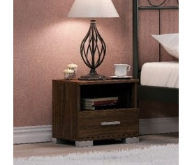 KPS  Κομοδίνο με 1 Συρτάρι Ελληνικής Κατασκευής 45x33xH41cm