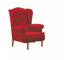 Mπερζέρα με πόδια ελληνικής κατασκευής ΕΝΧ  80X90X113