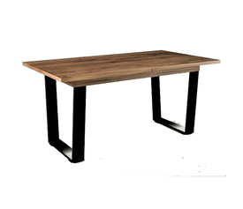 Τραπέζι "Ηφαιστος" 160cm ανοιγόμενο καρυδί