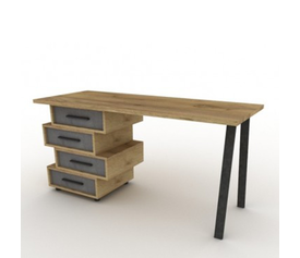 ΓΡΑΦΕΙΟ DIZZY ΜΕΛΑΜΙΝΗ ΕΛΛΗΝΙΚΗΣ ΚΑΤΑΣΚΕΥΗΣ 150* 60*74 LNA