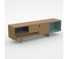 ΕΠΙΠΛΟ ΤΗΛΕΟΡΑΣΗΣ  ΕΛΛΗΝΙΚΗΣ ΚΑΤΑΣΚΕΥΗΣ ΔΡΥΣ FOCUS  MBS 180*40*48Υ