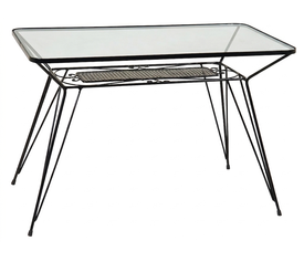 Γαλβανισμένο Παραλ/μο Τραπέζι Φερ Φορζέ 160 x 90 x 73(h)cm