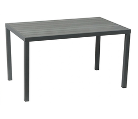 Παραλ/μο Τραπέζι Αλουμινίου Με Γκρί Pollywood 134 x 74 x 72(H)cm