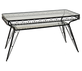 Γαλβανισμένο Παραλ/μο Τραπέζι Μασίφ 160 x 90cm