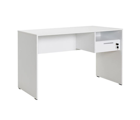 Γραφείο εργασίας Concept χρώμα λευκό 120x60x75εκ.