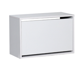 Παπουτσοθήκη Step 6 ζευγών χρώμα λευκό 60x30x42εκ.