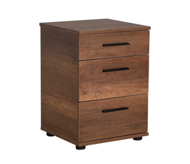 Συρταριέρα γραφείου Trendline χρώμα καρυδί 40x39x57εκ.