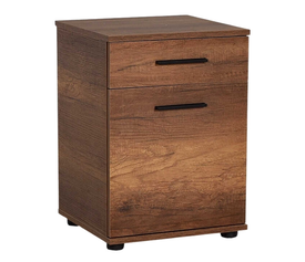 Συρταριέρα γραφείου Trendline χρώμα καρυδί 40x39x57εκ.