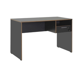 Γραφείο εργασίας Concept χρώμα ανθρακί 120x60x75εκ.