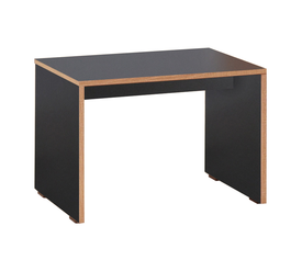 Τραπεζάκι σαλονιού - γραφείου Rio χρώμα ανθρακί 60x40x43εκ.