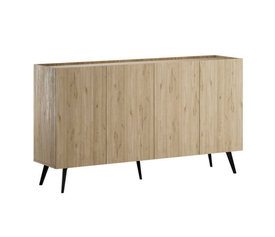 Μπουφές Luna χρώμα florida oak 180x43x100εκ.