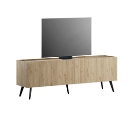 Έπιπλο τηλεόρασης Luna χρώμα florida oak 180x41x62εκ.