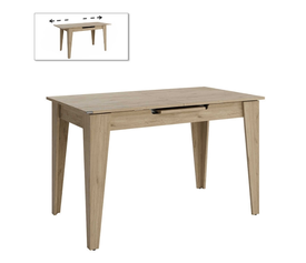 Τραπέζι Trendline επεκτεινόμενο χρώμα oak 120/150x70x75εκ.