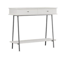 Κονσόλα Elite χρώμα λευκό του πάγου 100x40x88εκ.