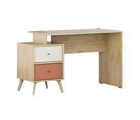 Γραφείο εργασίας Terra χρώμα florida oak 129x55x75εκ.