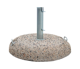 Βάση ομπρέλας τσιμεντένια ψηφιδωτή με λαβές 70kg. με σωλήνα Φ62cm.