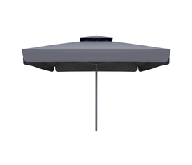 Ομπρέλα επαγγελματική Juno τηλεσκοπική αλουμινίου χρώμα ανθρακί 4x4m.