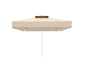 Ομπρέλα επαγγελματική Juno τηλεσκοπική αλουμινίου χρώμα εκρού 3x3m.