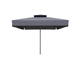 Ομπρέλα επαγγελματική Juno τηλεσκοπική αλουμινίου χρώμα ανθρακί 3x3m.