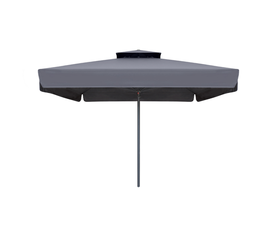 Ομπρέλα επαγγελματική Juno τηλεσκοπική αλουμινίου χρώμα ανθρακί 3,5x3,5m.