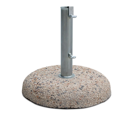 Βάση ομπρέλας τσιμεντένια ψηφιδωτή 15kg. με σωλήνα Φ52mm.