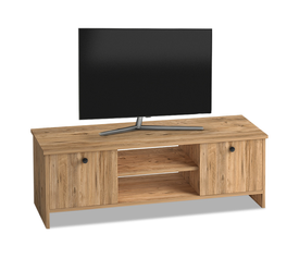 Έπιπλο τηλεόρασης Cube χρώμα pine 120x30x40εκ.