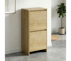 Παπουτσοθήκη Port χρώμα sapphire oak 48x31x92εκ.