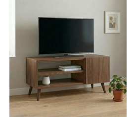 Έπιπλο τηλεόρασης Parma χρώμα καρυδί 90x30x40εκ.