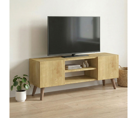 Έπιπλο τηλεόρασης Etna χρώμα sapphire oak 120x30x45εκ.