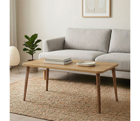 Τραπεζάκι σαλονιού Plane χρώμα sapphire oak 90x55x41εκ.