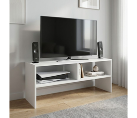 Έπιπλο τηλεόρασης Beirut χρώμα λευκό 80x30x40εκ.