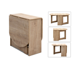 Τραπέζι Winslet επεκτεινόμενο χρώμα φυσικό οξιάς 34(63+63)x80x76εκ.