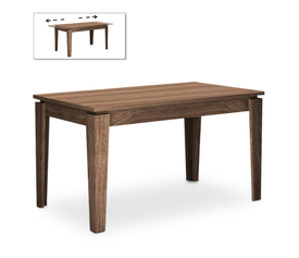 Τραπέζι Helmut επεκτεινόμενο χρώμα καρυδί 160/200x90x76εκ.