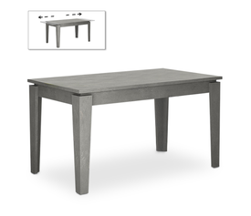 Τραπέζι Helmut επεκτεινόμενο χρώμα γκρι σκυροδέματος 160/200x90x76εκ.
