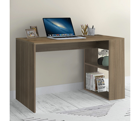 Γραφείο εργασίας Mikro χρώμα καρυδί 120x60x75εκ.