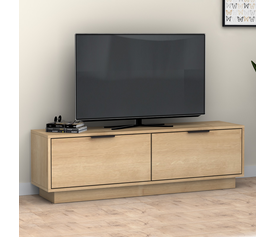 Έπιπλο τηλεόρασης Lisa χρώμα φυσικό οξιάς 140x35x43cm.